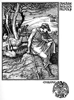Months Gallery: Shepherds Calendar - Months of the year - January
