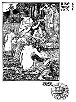 Months Gallery: Shepherds Calendar - Months of the year - June