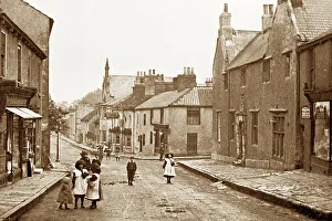 Sherburn Prints: Sherburn in Elmet High Street early 1900s