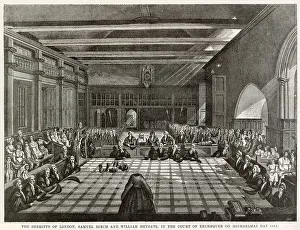 Exchequer Prints: Sheriffs of London, Samuel Birch and William Heygate