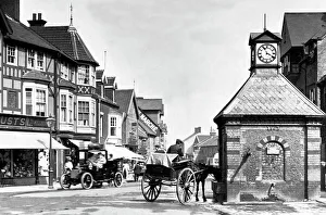 Sheringham Prints: Sheringham High Street early 1900s