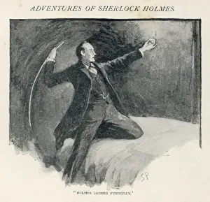 Holmes Prints: Sherlock Holmes / Angry