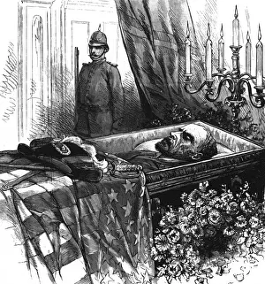 Sherman Prints: Sherman Lies in State