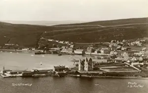 Shetland Islands - Scalloway from the East
