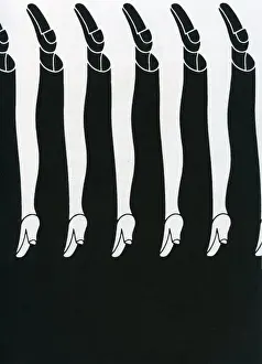 Shigeo Fikuda. Woman & mans leg