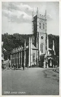 Pradesh Prints: Shimla, Himachal Pradesh, India - Christ Church