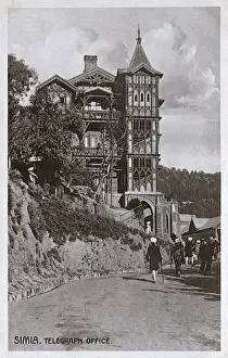 Telegraph Prints: Shimla, Himachal Pradesh, India - The Telegraph Office