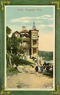 Shimla Prints: Shimla, India - The Telegraph Office