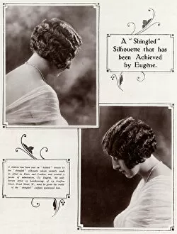 Hairstyles Collection: Shingled bobbed hair by Eugene 1923