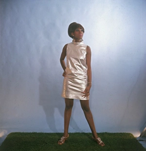 Images Dated 3rd October 2011: Shiny Mini Dress