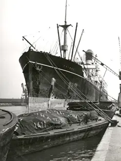 Ship in George V Dock