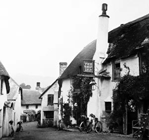Porlock Prints: The Ship Inn, Porlock, early 1900s