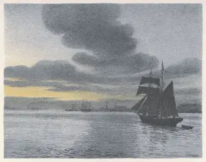 Ship on Lower Thames