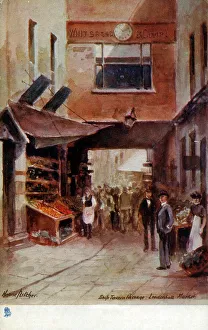 Alleyway Prints: Ship Tavern Passage, Leadenhall Market, London