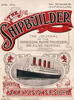 Journal Gallery: The Shipbuilder, Special Aquitania Number