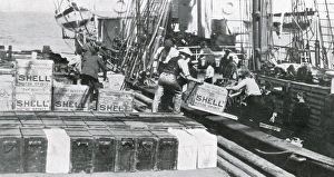 Images Dated 5th January 2011: Shipping Shell Motor Spirit on board the Terra Nova