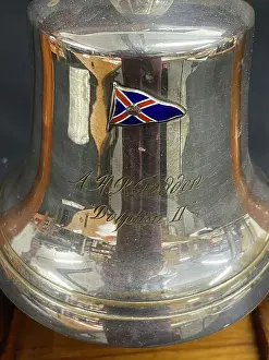 Ship's bell trophy won in 1934 in motor yacht race (bell)
