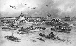 Ships of the British Royal Navy, WW2