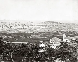 Ships at Chefoo Yantai China c. 1880 s