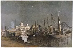 Ships at Port Said