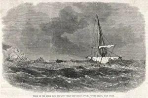 Rhone Prints: Shipwrecks / Rms Rhone