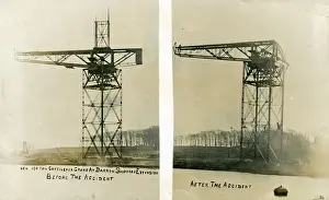 Barrow Prints: Shipyard Crane Accident, The Docks, Cumbria
