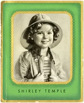 Shirley Prints: Shirley Temple / Cig Card