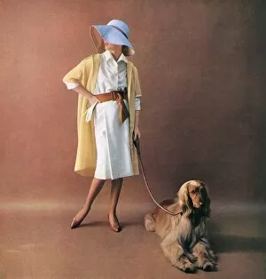 Belted Collection: Shirtwaister dress by Michael, 1959