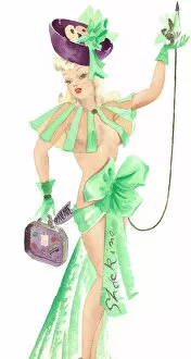 Images Dated 13th March 2018: Shockima - Murrays Cabaret Club costume design