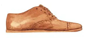 Shoe-shaped New Year card