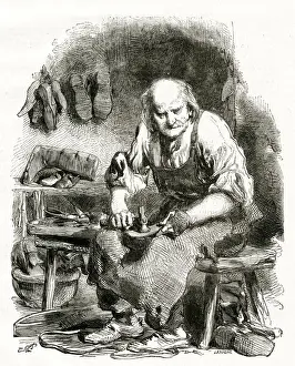 Shoemaker Prints: Shoemaker 1855