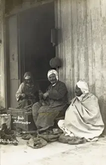 Repairs Prints: Shoemaker at Skikda, Algeria