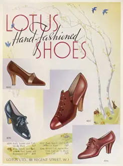 Punched Prints: Shoes by Lotus 1938
