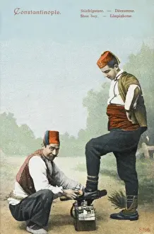 Shining Prints: Shoeshine Boy - Turkey