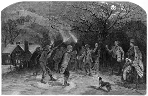 Orchards Prints: Shooting Apple Trees
