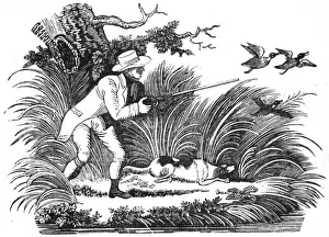 Shoots Prints: Shooting ducks, c. 1810