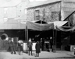 Shooting Gallery, Market Street, Burnley, early 1900s