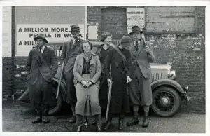 Norwich Prints: Shooting Party, Cromer, Norfolk