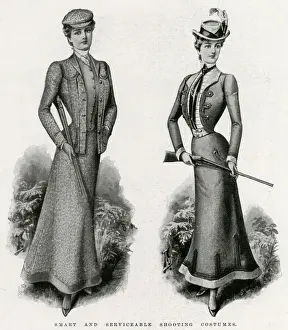 Shooting wear for women 1900