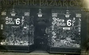 Shop-front - Premises of The Domestic Bazaar Co