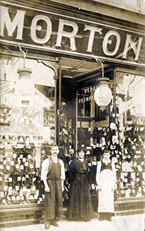 Shop-front - Premises - Morton - Shoe - Boot Maker, Aberystw Shop-front - Premises - Morton - Shoe - Boot Maker, Aberystw