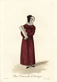 Shop girl of Paris, early 19th century