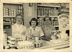 Shop Interior & Staff, England