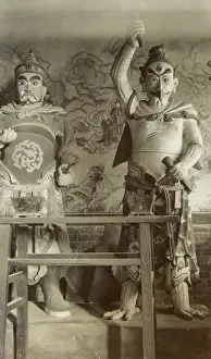 Murals Prints: Shop scene in China