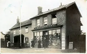 Rockland Prints: Shopfront, Rockland St Peters, Norfolk