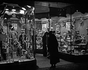 Regent Prints: Shoppers at Hamleys toy shop, Regent Street, London