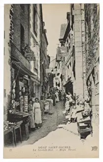 Souvenirs Prints: Shops at Mont St Michel