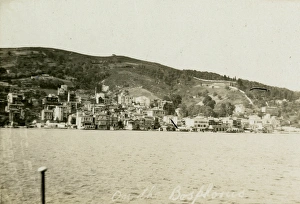 Images Dated 8th April 2016: The Shore of the Bosphorus - view from HMS Marlborough