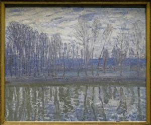 Images Dated 11th July 2015: On the Shores of the Loing, 1896, by Alfred Sisley