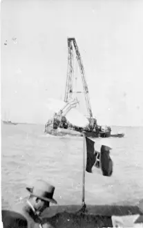 Short-Bristow Crusader N226 being raised
